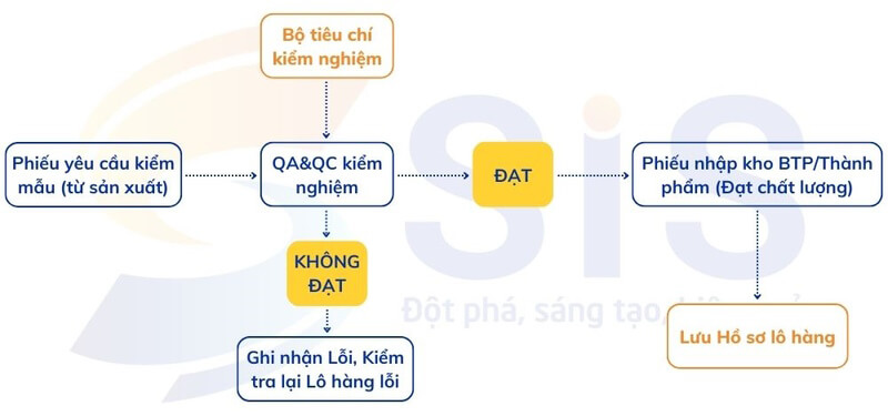 Quy trình kiểm tra mẫu trong sản xuất