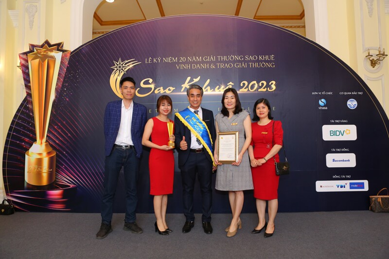 Đây là giải Sao Khuê thứ 6 của S.I.S Việt Nam