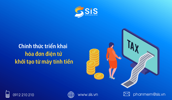 Hóa đơn điện tử khởi tạo từ máy tính tiền đến hết tháng 3/2023)