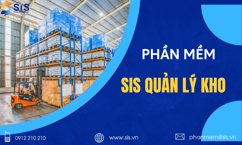Phần mềm SIS Quản lý kho thông minh