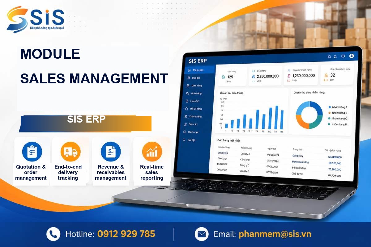SIS ERP Sales Management Module: Standardizing the Sales Process