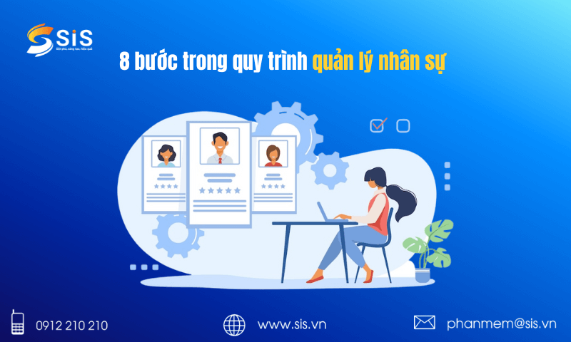 8 bước trong quy trình quản lý nhân sự