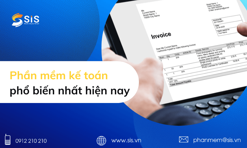 Phần mềm kế toán phổ biến nhất hiện nay