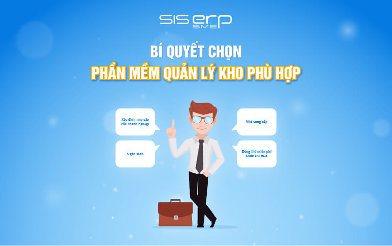 cách chọn phần mềm quản lý kho