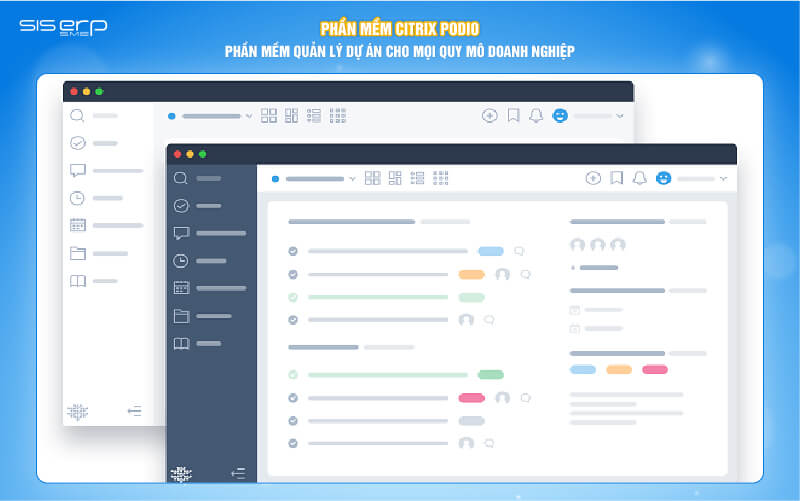 phần mềm quản lý dự án citrix podio